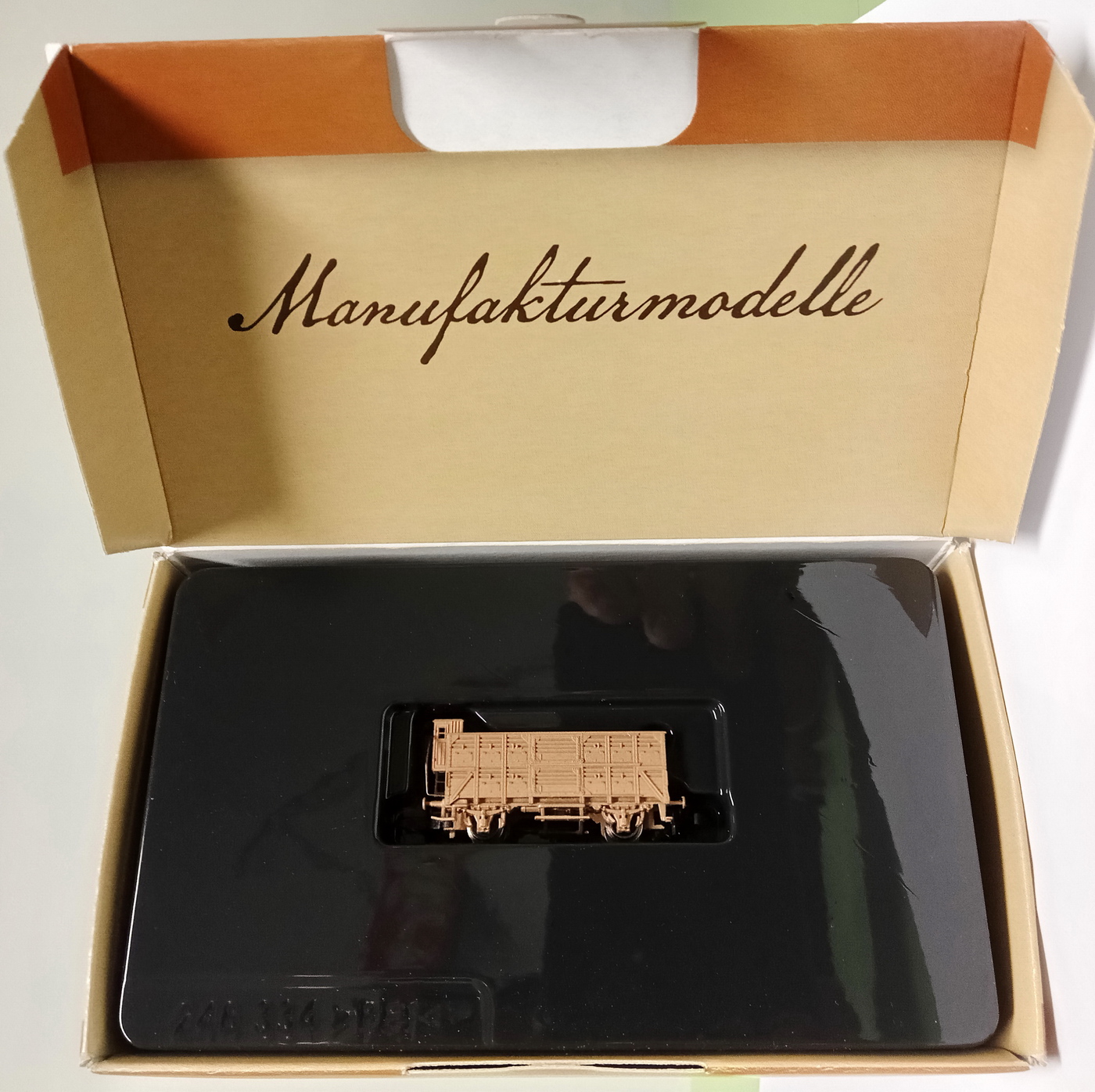 MÄRKLIN 86606 Z Ged. Güterwagen VH 14 Manufakturmodell Bronze, NEU + OVP – Bild 3