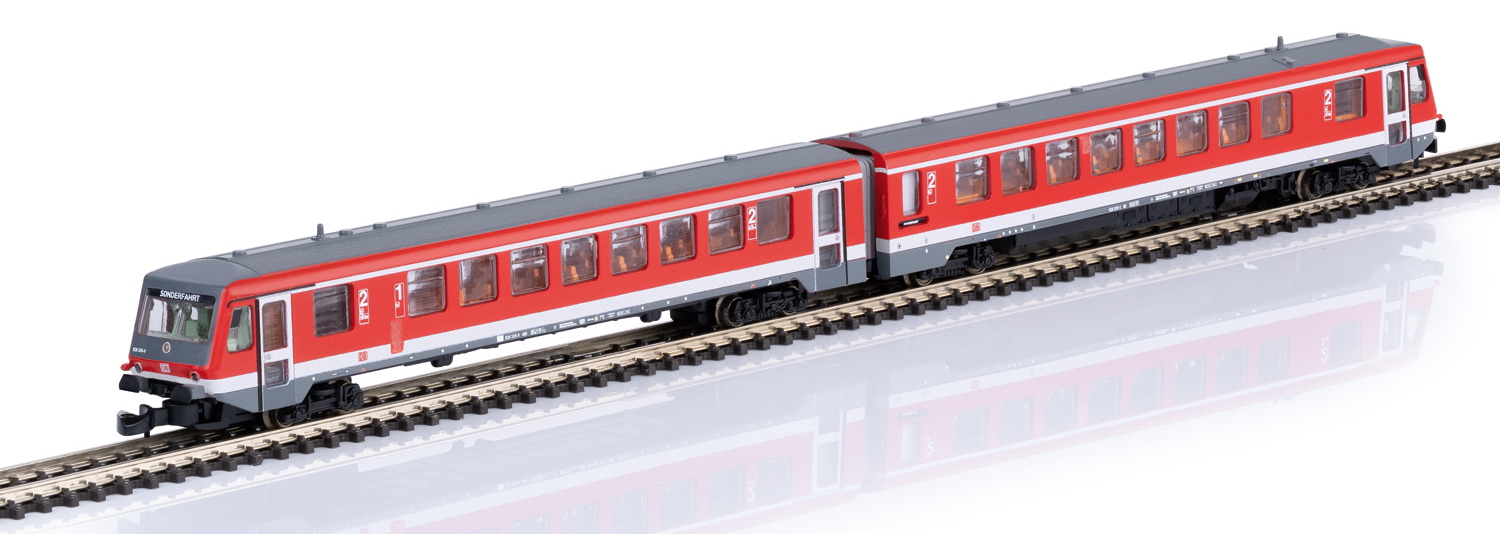 MÄRKLIN 88700 DB AG Dieseltriebwagen BR 628.2 / 928.2 verkehrsrot Spur Z, 1:220 – Bild 2