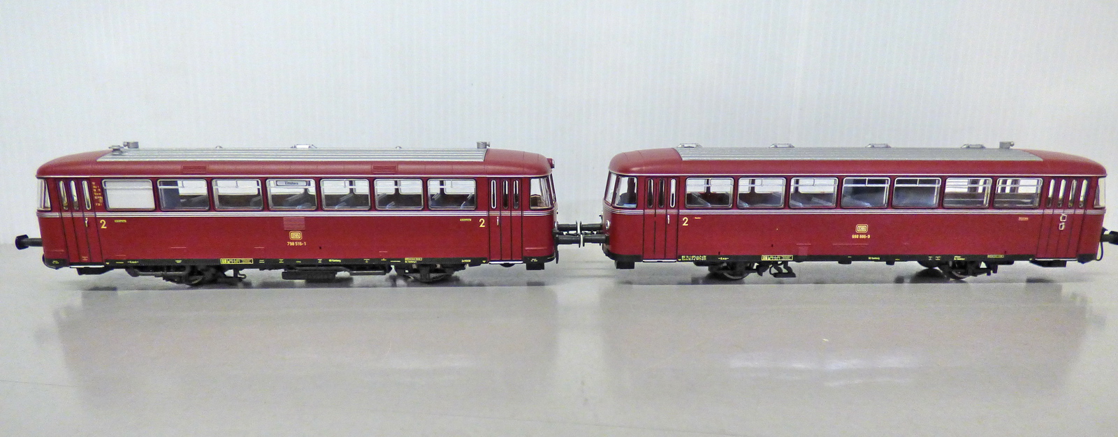 PIKO 52737 DB Schienenbus 798 + Steuerwagen 998, Ep. IV, H0, 1:87, DC – Bild 3