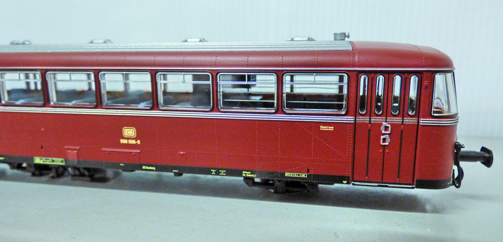 PIKO 52737 DB Schienenbus 798 + Steuerwagen 998, Ep. IV, H0, 1:87, DC – Bild 7