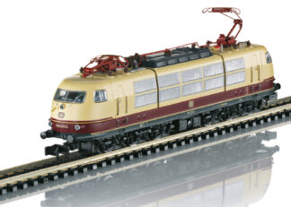 MINITRIX 16345  DB E-Lok BR 103 rot-beige, DCC-Sound und Panthos, N, 1:160