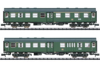 MINITRIX 15409  2tlg. Nahverkehrswagen-Set «Umbauwagen», Ep.III, N, 1:160