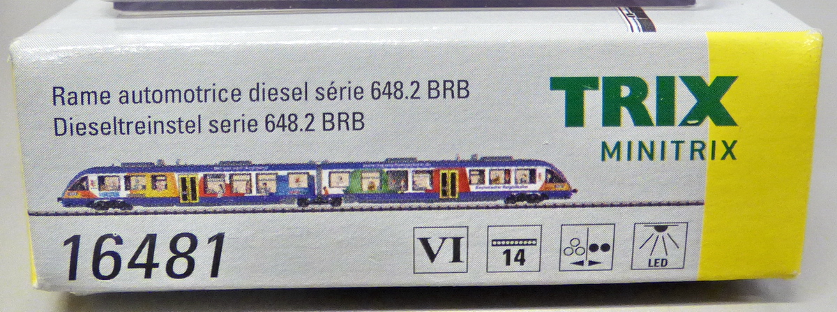 MINITRIX 16481 Diesel-Triebzug LINT «Puppenkiste», DCC-DIGITAL, Ep.VI, N, 1:160 – Bild 2