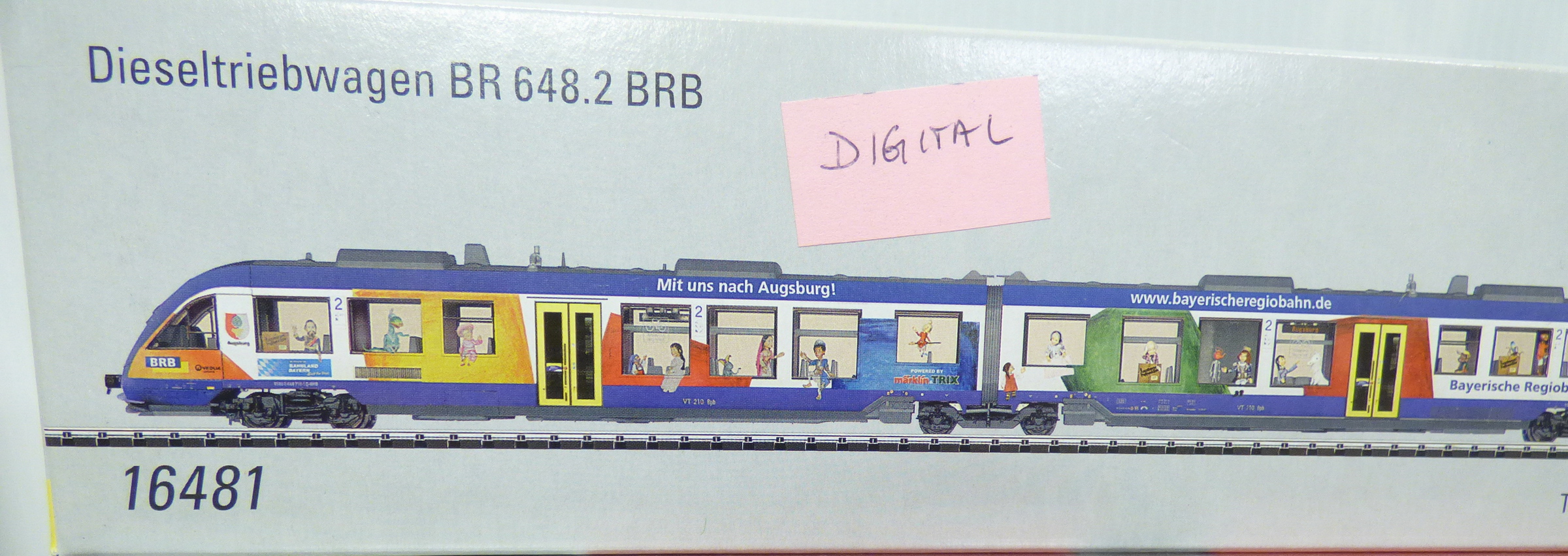 MINITRIX 16481 Diesel-Triebzug LINT «Puppenkiste», DCC-DIGITAL, Ep.VI, N, 1:160 – Bild 3