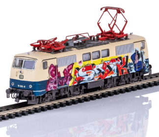 MINITRIX 16724 DB E-Lok BR 111 018-8 «Graffiti», Digital-Sound, N, 1:160